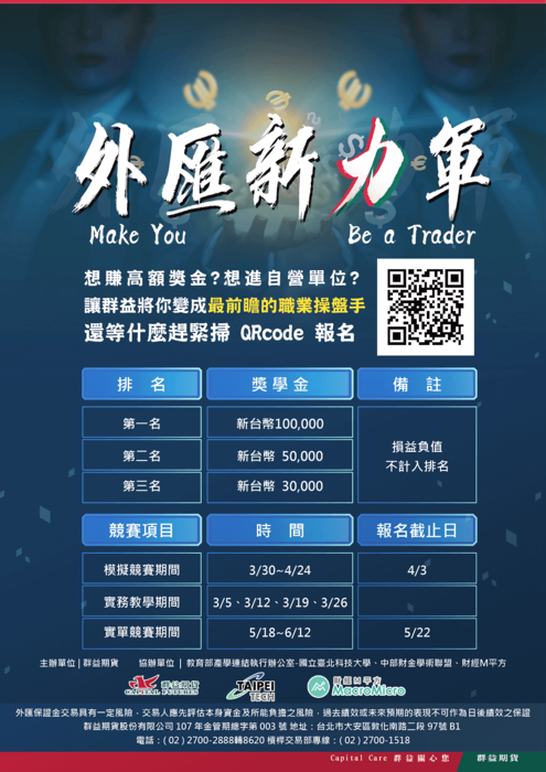 群益2020外匯交易競賽訊息圖片